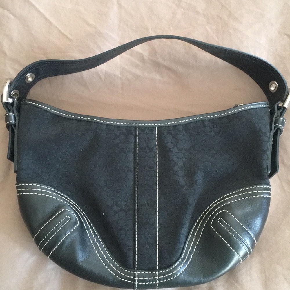 Black coach bag